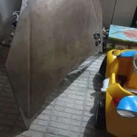 کاپوت۲۰۶یه جفت چراغ نو عقب ۲۰۶ودرب عقب وانت