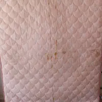 تخت فلزی فرفوژه دو نفره با تشک|تشک تختخواب|شوش, |دیوار