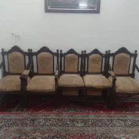 مبل ۹ نفره  نیمه استیل