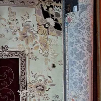 فرش ۱۲متری تک مال جهیزیه بوده نخ اصلی وسنگی اکبند