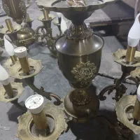 لوستر برنجی|لوستر و چراغ آویز|تهران, خلازیر|دیوار