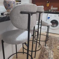 چهارعدد صندلی پایه بلند