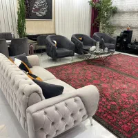 مبل ۶ نفره در حد نو|مبلمان خانگی و میز عسلی|کرمانشاه, |دیوار