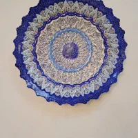 بشقاب و گلدان میناکاری|صنایع دستی و سایر لوازم تزئینی|مشهد, هنرستان|دیوار