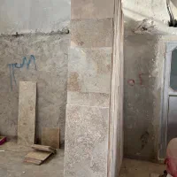 سنگ نما پشت کاری