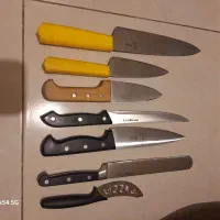۷ عدد چاقو درجه یک نو