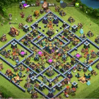 اکانت کلش اف کلنز لول ۲۱۴