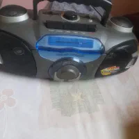 کاست.رادیو برق باطری ژاپنی.. رادیو پنکه چراغ شارژی