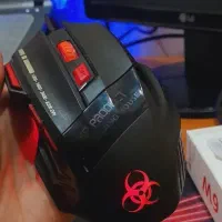 ماوس موس گیمینگ ۴ دکمه حرفه ای درحد نو