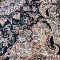 ۲عدد روفرشی ۹متری به رنگ سورمه ای در حد نونو