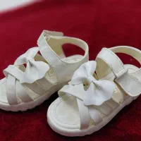 کفش صندل مجلسی نوزادی دخترانه سایز ۲۱ کمد سیسمونی