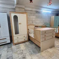 تخت.کمدکودک مناسب سیسمونی مدل پریسا