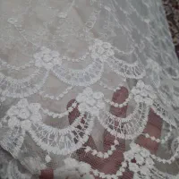 پارچه پرده گیپورگل پنبه ای