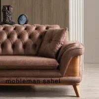 مبل راحتی چستر اصلی مدل نئوپرن 8نفره مکانیز شرکتی