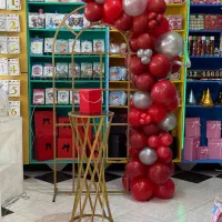 بادکنک آرایی با میز و استند ۹۰۰ تومان|خدمات پذیرایی، مراسم|ماهدشت, |دیوار