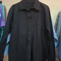 شومیز مانتویی کتان