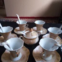 سرویس قهوه خوری قدیمی خارجی نو