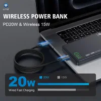 پاوربانک مگنتی لیتوو ظرفیت ده هزار 10000mAh|لوازم جانبی موبایل و تبلت|تهران, فردوسی|دیوار