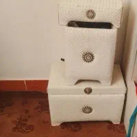 سطل و صندوق و جا دستمالی اتاق