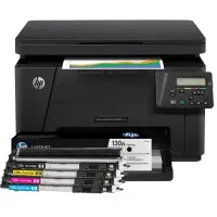 پرینتر سه کاره لیزری رنگی hp