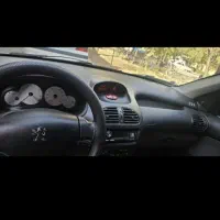 ماشین 206  بی رنگ تیپ 2 مدل 401