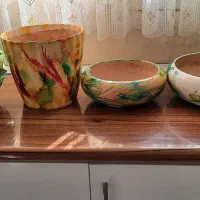 گلدون سفالی|گل و گیاه طبیعی|مشهد, هنرور|دیوار