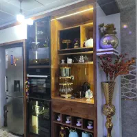 پارتیشن کمد دیواری کابینت tv whal|جاکفشی، کمد، دراور|بندرعباس, |دیوار