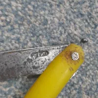 چاقو احمد آیتی قدیمی|کلکسیون اشیاء عتیقه|شهرکرد, |دیوار