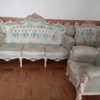 مبلمان ۹نفره کاملا سالم و تمیز درحد نو