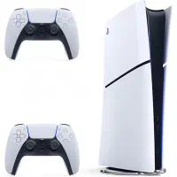 ps5 slim دو دسته (بازی هم داره)