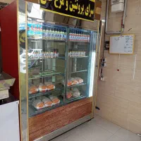 یخچال ویترینی ترازو میز استیل