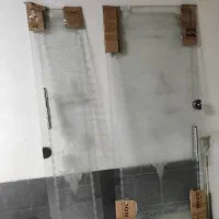 شیشه سکوریت درب دو لنگه