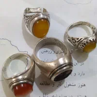 ۴عدد انگشتر نقره قدیمی