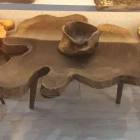 انواع میز عسلی و میز وسط چوبی