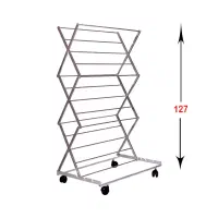 رخت آویز سیار وجمع شو  قابل حرکت|بندرخت و رخت‌آویز|اصفهان, باغ فردوس|دیوار