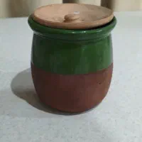 ظرف دیزی سنتی سفالی ۲ عدد