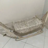 گهواره چوبی تخت نوزاد|تخت و صندلی بچه|تهران, تاکسیرانی|دیوار