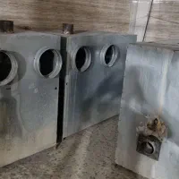 بخاری گلخانه .فن .مشعل و لوله اتصلات وکابل برق
