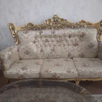 مبل سلطنتی ۹ نفره و بوفه|مبلمان خانگی و میز عسلی|زنجان, |دیوار