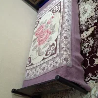 تخت تک نفره همراه با تشک طبی فنری