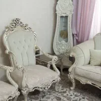 مبلمان کلاسیک ۷ نفره سالم و تمیز