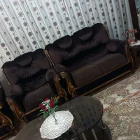 مبل راحتی ۷ نفره|مبلمان خانگی و میز عسلی|شازند, |دیوار