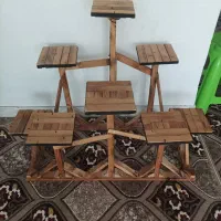 یک عدد استند گل نو نو با یک عدد گلدان مجانی