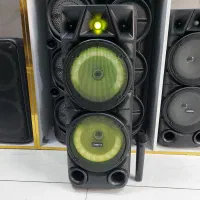 اسپیکر باند تکی شارژی میکروفون بیسیم|سیستم صوتی خانگی|تبریز, |دیوار