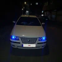 سمند مدل91 دوگانه گاز شرکتی موتور ای اف سون