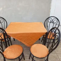 میز ناهارخوری ۴ نفره فلزی