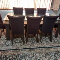 مبل و ناهارخوری ۸نفره لاهیجان|مبلمان خانگی و میز عسلی|لاهیجان, گلستان|دیوار