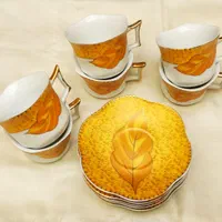 سرویس فنجان نعلبکی قهوه خوری قدیمی