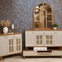 کنسول آینه و ست کامل مدل سلین|بوفه، ویترین، کنسول|تهران, صاحب الزمان|دیوار