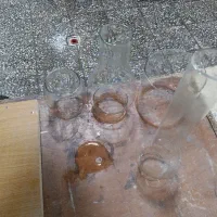 شیشه چراغ نفتی زنبوری